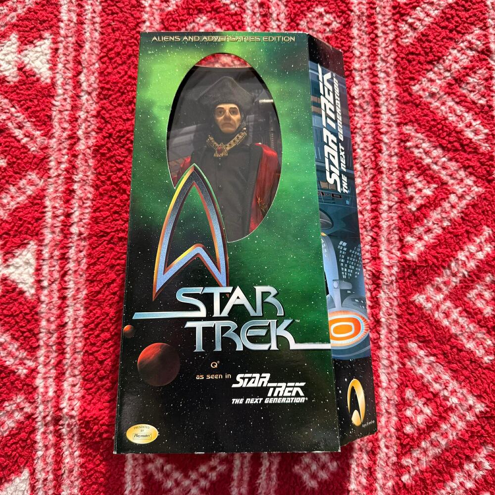 Star Trek TNG Q 12" Figure Aliens & Adversaries Playmates 1999 Judges Robes NIB